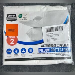 Utopia Bedding 2pk Toddler Pillow Case